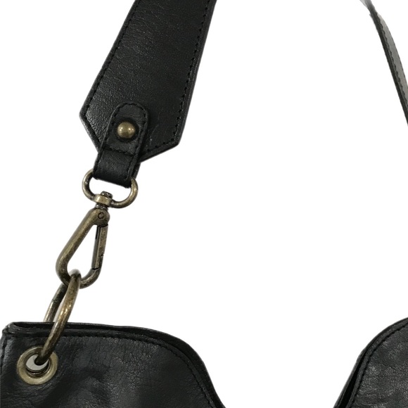 Nino Bossi Handbags Black Trisha Leather Hobo - Picture 7 of 7